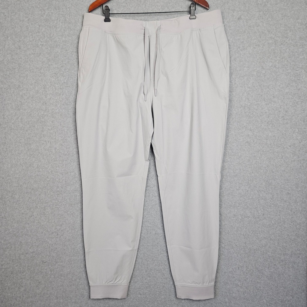 RHOBACK Delta Performance‎ Gray Jogger Pants Men's Size 3XL New
